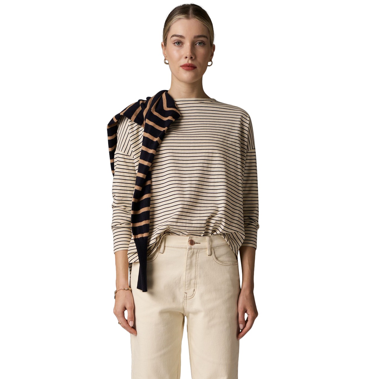 POL Signe Striped Tee